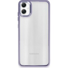 Samsung Galaxy A05 Kılıf Power Silikon - Lila