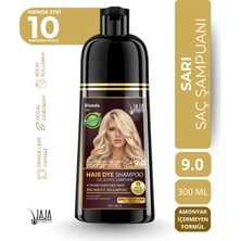 Jaja Vitamin İçerikli Saç Pigment Şampuanı 300 ml 9.0 Sarı Kalıcı Etki ile Kullanım