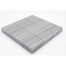 Dogal Tash Mermer Izgara Taşı, Doğal Renk, 39X35X3 Cm, Türkiye'de Üretilmiş