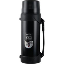 Çelik Termos 2000ML Siyah