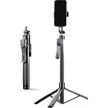 K29 Ultra Uzun Selfie Çubuğu, 215CM Tripod Standı, Kamera Desteği