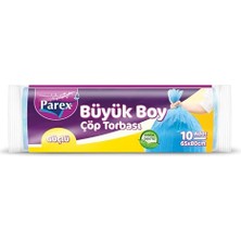 Pratik Ev Güçlü Çöp Torbası Büyük Boy 10'lu