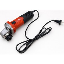 Avuç Taşlama 115 mm Elektrikli 750W Kömürlü M14 Mil Uyumlu 115 mm Disk Çaplı Spiral Makinesi