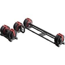 Kingsmith Mekanik Ayarlı 24KG Dambıl, Kettlebell, Barfiks Seti (3ü1 Arada)