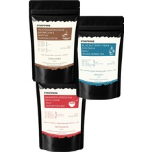 15 Days Detox Set Coffee + Tea + Superfood Inülin Bromelain Türk Kahvesi Detox Çayı Chia Detoks Seti