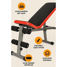 Ultra Dayanaıklı Ayarlanabilir Fonksiyonel Biceps Bench Ağırlık Sehpası Fitness Sehpa Karışık Tek Ebat