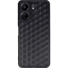 Xiaomi Redmi 13C Kılıf Petek Silikon Kapak - Siyah
