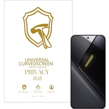 Xiaomi Poco X8 Pro Max 5g ile Uyumlu Privacy Gizlilik Filtreli Hayalet Nano Ekran KORUYUCU-EKM110