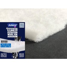 Pratik Ev Akvaryum Silikonsuz Filtre Elyafı 66 cm x 90 cm Soffice-80 G