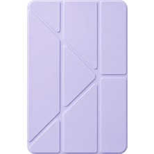 Apple iPad 2025 10.9 10.nesil (A16) Mera Kalemlikli Tablet Kılıfı - Lila