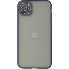 Apple iPhone 12 Pro Max Kılıf Montreal Silikon Kapak - Gri