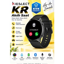 Kieslect KR 1,32 inç Ekranlı Arama Özellikli Akıllı Saat Sağlık Takibi ve Bluetooth Bağlantı Özellikleri