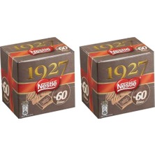 Nestlé 1927%60 Kakao Bitter Çikolata Kare, 60 G x 6 (2 Paketi)