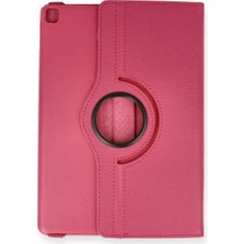 Apple iPad Pro 13 (2024) Kılıf 360 Tablet Deri Kılıf - Pembe