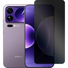 Xiaomi 17 Pro Max Privacy Gizlilik Filtreli Tam Kaplayan Tempered CAM-AL3125