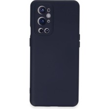 One Plus 9 Pro Kılıf Nano Içi Kadife Silikon - Lacivert