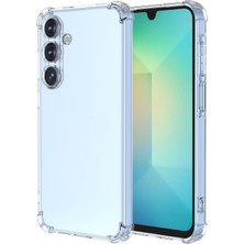 Galaxy A37 Ile Uyumlu Yüksek Kalite Köşe Korumalı Darbe Emici Yapı Şeffaf Silikon Telefon Kılıfı-Sr