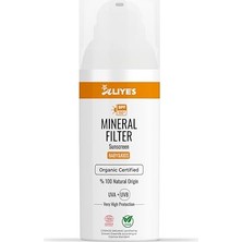 Pratik Ev Bebek ve Çocuk Organik Güneş Koruyucu Krem Spf 50+ | Ecocert Cosmos Organic Sertifikalı %100 Mineral Filtreli & Vegan Güneş Kremi | Hassas Ciltler Için Doğal Koruma (Beyaz) | 50 ml