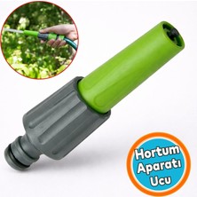 Pratik Sök Tak Ayarlanabilir Hortum Ucu 12 cm Bahçe Sulama Araba Yıkama Temizleme Aparatı Plastik