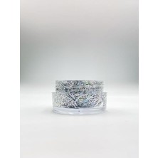 Pratik Ev Jel Formlu Parlak Glitter, Diamond Silver