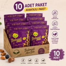 Bademşah Badem Kurabiyesi 75 G *10 Adet Sağlıklı Atıştırmalık Glutensiz, Fit, Hurma ile Tatlandırılmış, Yüksek Protein, Tereyağı Lezzeti