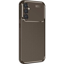 Luord-Store A16 5g Auto Focus Karbon Kapak - Kahverengi