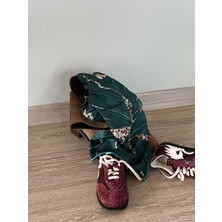 N Craft Design Petrol Yeşili Fular