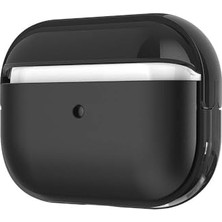 Pratik Ev Apple Airpods Pro 2 ile Uyumlu Airbag 36 Darbelere Karşı Dayanıklı Kılıf Siyah