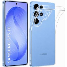 Crystal Şeffaf Kılıf Samsung S25 Fe Için, [sararma Önleyici] [kamera Koruma] [askeri Sınıf Düşme Testi] Şeffaf Şok Geçirmez Koruyucu Yumuşak Silikon I
