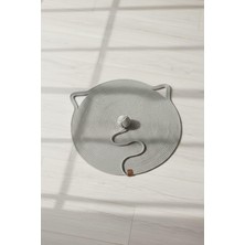 Pet El Yapımı Oyuncaklı Kedi Tırmalama MATI%100 Pamuk Ipli Mint