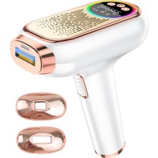 Ultra Hızlı Ipl Lazer Epilasyon Aleti, 999.999 Atım Uzun Ömürlü Buz Başlıklı Soğutmalı 9 Kademeli 15J Işık 600NM Dalga Boylu Dijital Ekranlı Kadın Erk