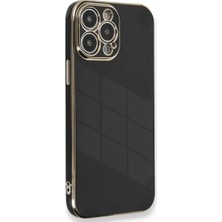 Apple iPhone 15 Pro Kılıf Volet Silikon - Siyah