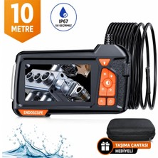 10 Metre Endoskop Yılan Kamera 1080P Hd