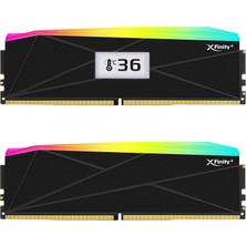 Manta Xfinity+ OLED Argb 32GB (2X16GB) Ddr5 6400MT/S CL32 1.4V, Intel Xmp 3.0, Sk Hynix Ic, Siyah Masaüstü Bellek Ram / OTMXFL1664832WWK