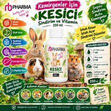 Kemirgenler Için Ishal Kesici Sindirim Düzenler ,bağırsak Çalıştıran Vitamin 250 ml Büyük Boy