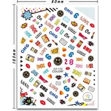 Pratik Ev Tırnak Sticker