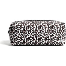 Tigy Leopar Desenli Airwrap ve Tüm Saç Şekillendiriciler Için Seyahat ve Kişisel Bakım Çantası-Büyük Boy