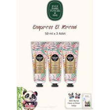Pratik Ev 3'lü Perfume Jewels Empress El Kremi 50 ml ve Rosıe Pamuk
