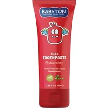 Pratik Ev Doğal Çilekli Hidroksiapatit+Ksilitol Florürsüz Diş Macunu 75 ml