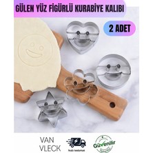 Güleryüz Kurabiye Kalıbı – Smiley Yüz Şekilli Hamur Kalıbı, Kurabiye ve Şeker Hamuru Kesici