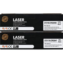 Muadil CF219A(19A) Drum ÜNITESICF217A (17A) Toner Kartuşu Paket Hp Uyumlu M102A,/102W/MFP M130A/130FN/130FW/M104W/MFP132A/130FN/130FW/132NW Canon Uyum