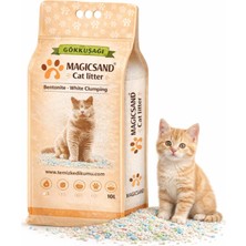 Gökkuşağı Bentonit Kedi Kumu, Ultra Topaklanan, 10 Litre