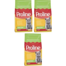 Tavuklu Kitten Yavru Kedi Maması, 1.2 Kg, 3'lü Set