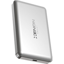 Magsafe Uyumlu Powerbank | 10000 Mah 15W Kablosuz 22.5W Kablolu Hızlı Şarj Alüminyum Kasa X6441