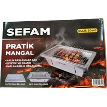 Sefam Katlanır Mangal + Izgara Teli