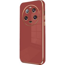 Xiaomi Mi 14 Ultra Kılıf Volet Silikon - Kırmızı