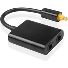Pratik Ev Digital Optik Toslink Ses Kablosu Çoklayıcı Birleştirici Splitter Toslink Çoklayıcı Switch 2 Port