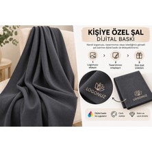 Kişiye Özel Logo Baskılı Polar Şal – 10ADETDIJITAL Baskı Kurumsal Firma Şalı
