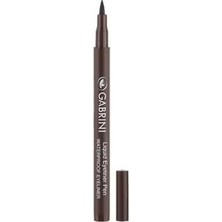 Pratik Ev Kahverengi Likit Eyeliner Kalemi