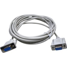 Keepro RS232 Dişi Dişi 9 Pin Seri Com Kablo Db9 Data Uzatma Kablosu 5m